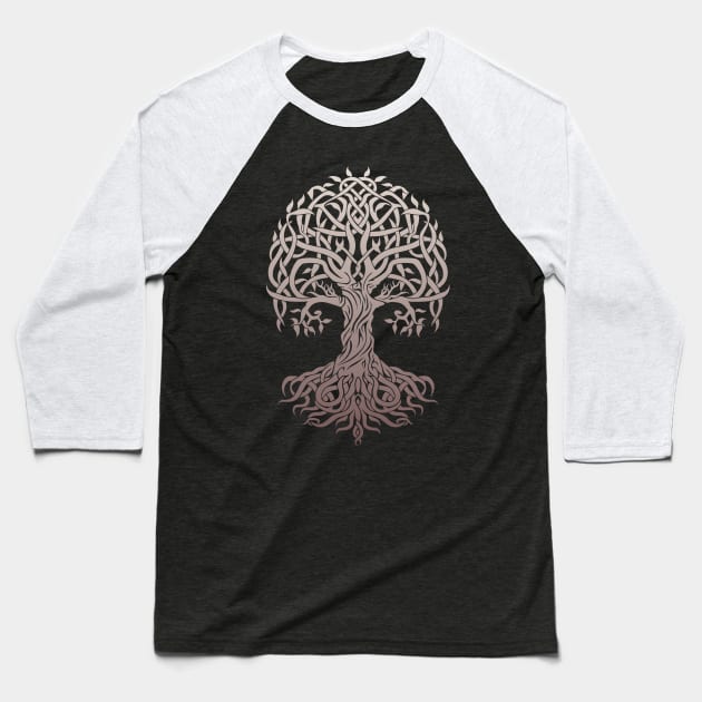 Yggdrasil tree of life Baseball T-Shirt by Beltschazar